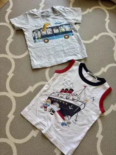 半袖Tシャツ 2点セット 男の子 80cm