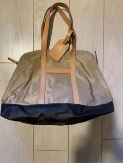 値下げ⭐︎【未使用品】BEAMS ビームス　トートバッグ　ナイロン　レザー　迷彩