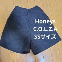 C・O・L・Z・A　SSサイズ　黒ショートパンツ ウエストゴム付き　Honeys