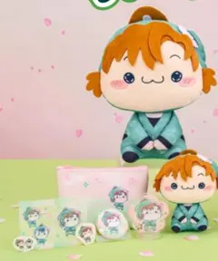 フリューくじ　忍たま乱太郎　ふんわり桜もちぴこの段　善法寺伊作