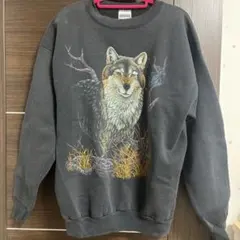 TULTEK オオカミ グラフィック スウェット 2XL