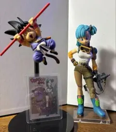 ドラゴンボール　フィギュア　造形天下一武道会　ブルマと悟空 箱あり