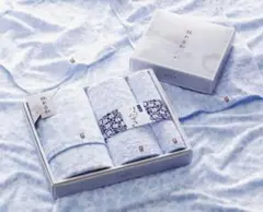 今だけ半額　触れる和 タオルセット 花柄 3枚