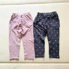 100cm GUサマナルパンツ　2枚セット　まとめ売り