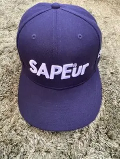 SAPEur キャップ L-XLサイズ　ネイビー 新品 新品未開封 SAPEur キャップ L/XL サプール 紺 ネイビー｜Yahoo