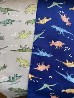 ☆★恐竜柄 ランチマット40x50（2枚セット）