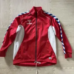 hummel 赤 ジャージ Sサイズのサムネイル