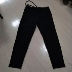 しまむら 黒パンツドローストリング付きのサムネイル