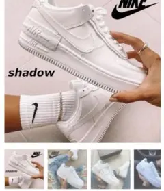 美品　Nike Air Force 1 Shadow ホワイト