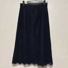 ナチュラルビューティーベーシック　レーススカート