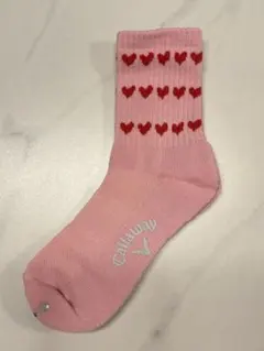 【新品】　Callaway レディース　ソックス　ピンク
