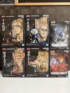 ナルト フィギュア6点(千手柱間 千手扉間 ヒルゼン ミナト サスケ