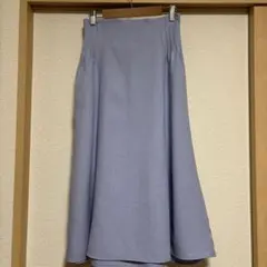 ナチュラルビューティーベーシック　サイドタックフレアスカート　M