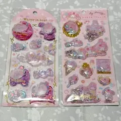 【正規品】 サンリオ マイメロ ウォーターインシール キラキラカプセルシール