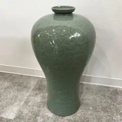 深川製磁 彩色磁器 花瓶 フラワーベース 金彩 - メルカリ