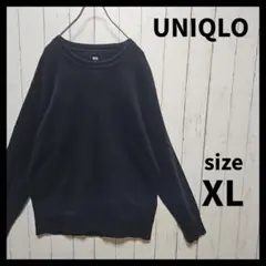 【UNIQLO】 スウェットシャツ　プルオーバー　クルーネック　F412