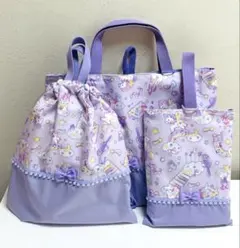 入園入学準備3点セットレッスンバック上履き入れ体操服入れハンドメイド女の子