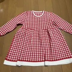 ギンガムチェック　ワンピース　キッズ