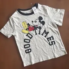 【新品タグ付き】GAP ミッキー 半袖Tシャツ 105cm オフホワイトのサムネイル