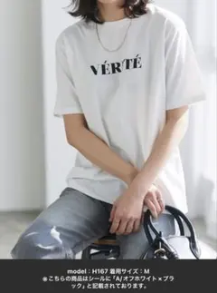 Pierrot 接触冷感オーバーサイズ ロゴプリント 半袖Tシャツ ホワイトLのサムネイル