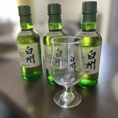 サントリー 白州＆山崎 180ml＆ボンベイサファイア☆ジン750ml3本