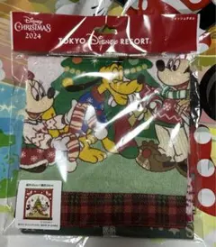 ディズニー　ウォッシュタオル　クリスマス　2024