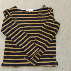 GLOBAL WORK　ボーダーカットソー