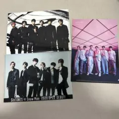 SixTONES クリアファイル3点セット