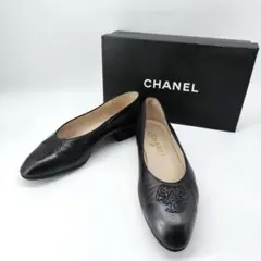 CHANEL シャネル ココマーク ストラップパンプス G34328 ホワイト