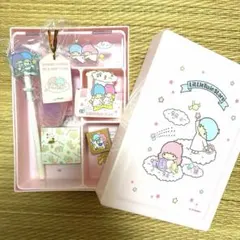 リトルツインスターズ 文具セット お道具箱 산리오 キキララ 消しゴム