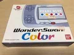 ジャンク　箱付き　ワンダースワンカラー本体　※電池液漏れあり