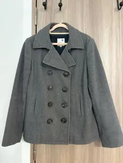 earth music &ecologyピーコート　グレー