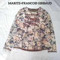 MARITHE FRANCOIS GIRBAUD 長袖カットソー Tシャツ 花柄のサムネイル