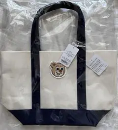 ラブラリーバイフェイラー　オールドテディ　ワッペントートバッグ（小）