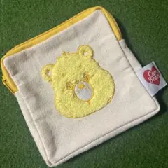 ケアベア小物入れもこもこポーチファンシャインベアガチャガチャカプセルトイトラベル