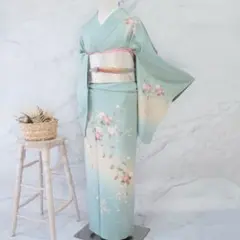 訪問着 フルセットa619卒業式　入学式　お宮参り　七五三　結婚式
