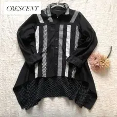 やっこ様♪CRESCENT クレッシェンド　変形シャツ　ブラウス　チュニック