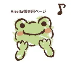 Ariella様専用ページ
