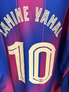 FCバルセロナ LAMINE YAMAL ラリーが優勝パッチ付き　新品タグ付き FCバルセロナ LAMINE YAMAL ラリーガ優勝パッチ付き 新品タグ付き