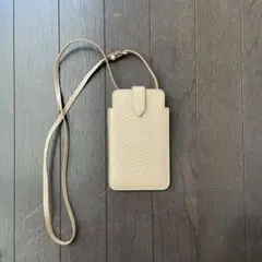 Maison Margiela スマホショルダーバッグ ベージュ(箱付き)のサムネイル