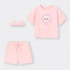 お値下げ！ちいかわ⭐︎GU ラウンジヘアバンドセットのサムネイル