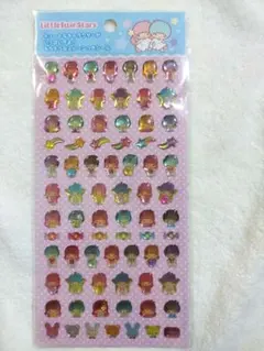 キキララ　リトルツインスターズ　シール 平成レトロ