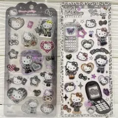 平成はっぴーフォン　ドロップジェリーシール キティ　2種セット　サンリオ