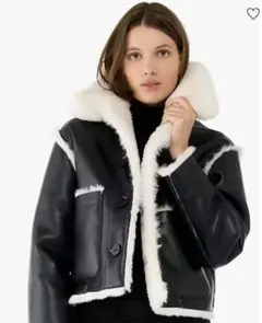 Kate Spade リバーシブル フェイク シアリング ジャケット