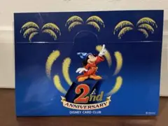 【未使用品】ディズニーカードクラブ2周年アニバーサリー　ピンバッジ