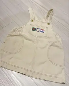 Familiar レトロ ジャンバースカート 100cm 女の子 こども服 冬服