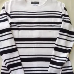 nano universe ボーダー カットソー