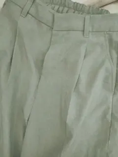 ローリーズファーム M スラックスパンツウエスト後ろゴム 春夏