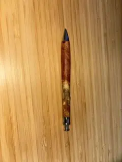 工房楔 シャープペンシル0.5mm 花梨紅白(こぶ杢)