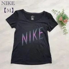 【NIKE】ドライフィット プリントTシャツ カジュアル スポーツ M